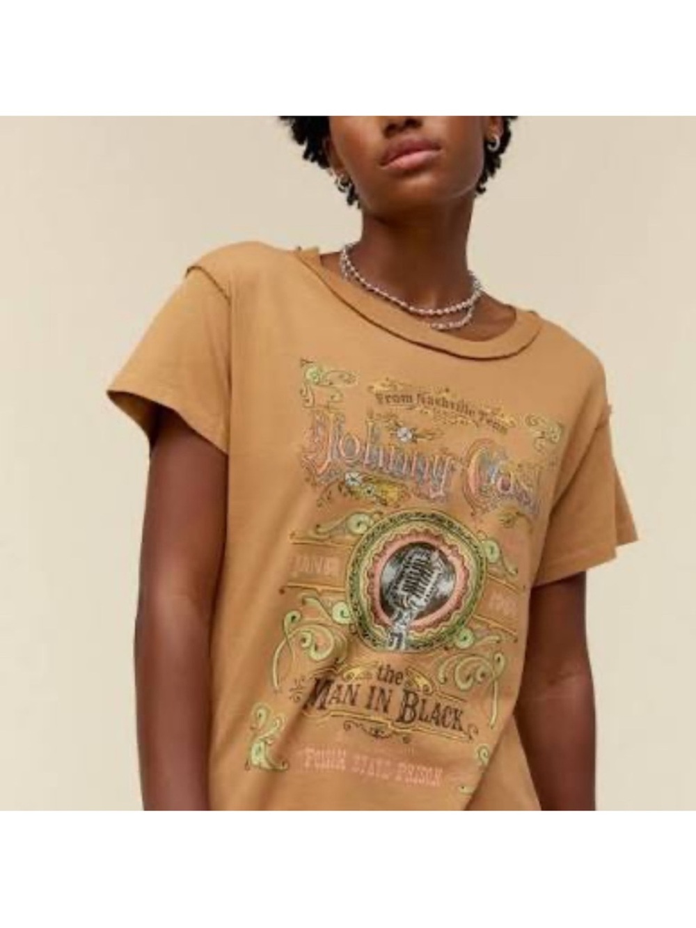 Daydreamer Johnny Cash Tee Plus Size
